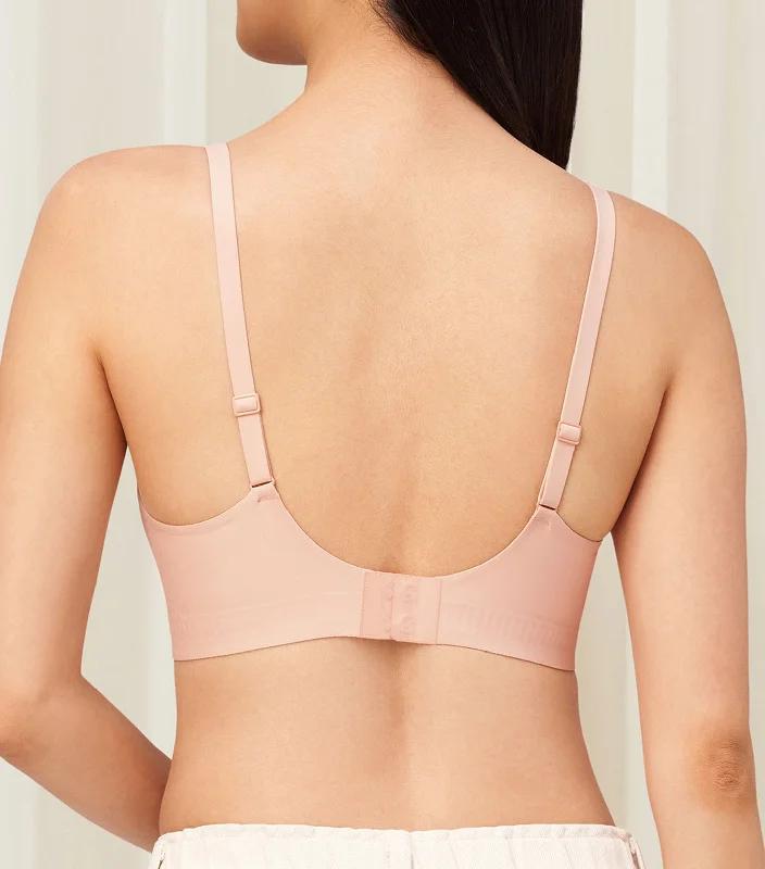 Zone Easy Seamless NonWired Bra Blush Pink