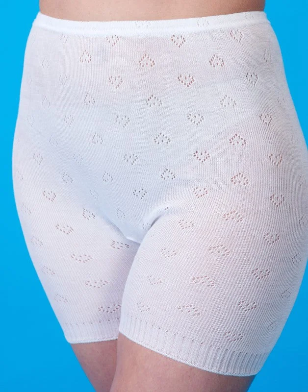 White Snowdrop Thermal Pantie