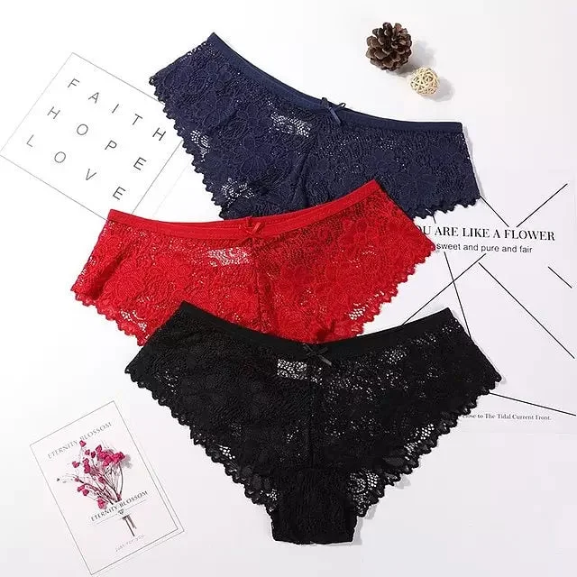 Blue Red Black / M / 3PCS