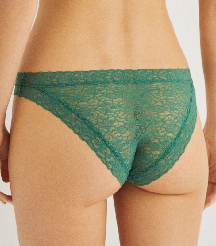 Lace Panty Green