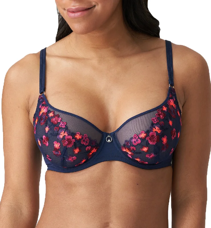 Marie Jo Nathy Plunge Underwire Bra (0102484) - Water Blue