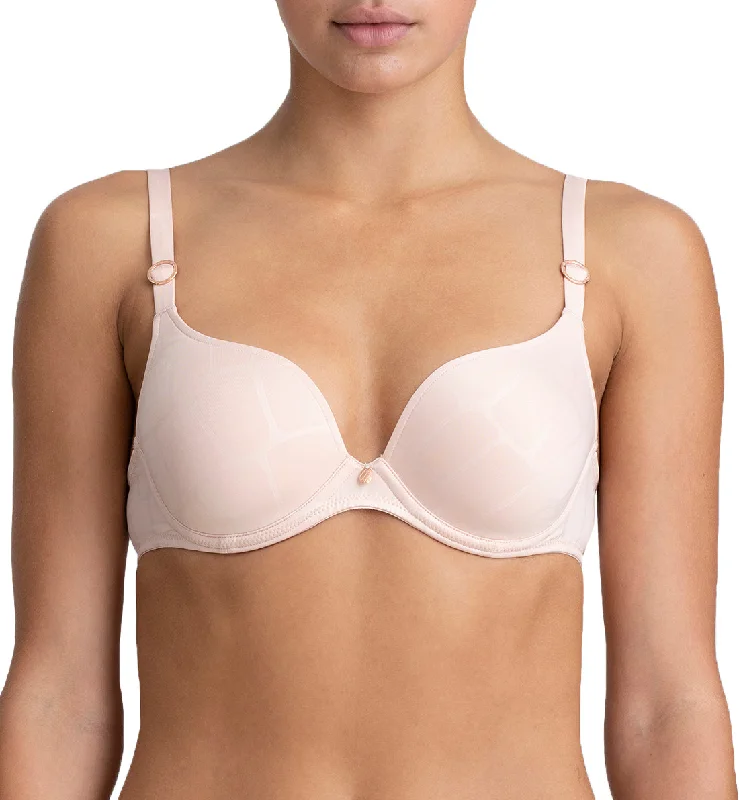 Marie Jo Yoshua Heart Shape Padded Underwire Bra (0122216) - Silky Tan