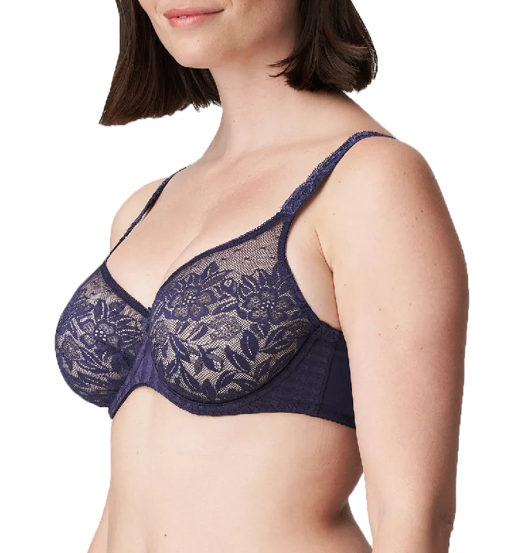 PrimaDonna Madison Seamless Semi Sheer Underwire Bra (0262127) - Bleu Bijou