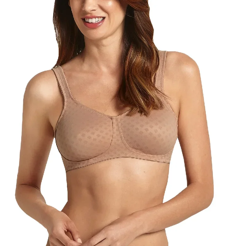 Anita Care Lisa Seamless Jacquard Post Mastectomy Softcup Bra (5726X)- Praline