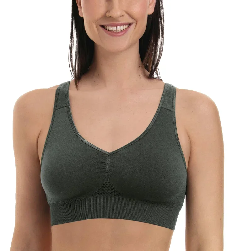 Anita Care Lotta Pocketed Post Mastectomy Bra (5769X)- Jungle