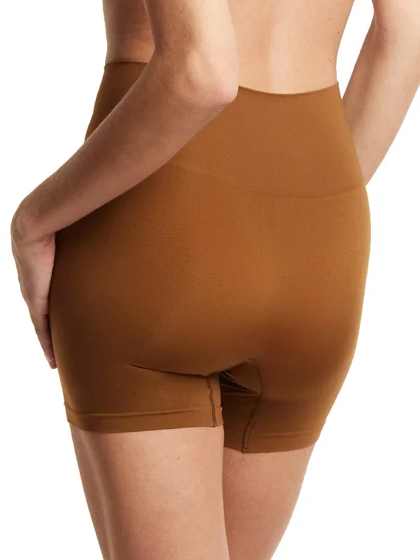 Body High Rise Bike Short Macchiato Brown