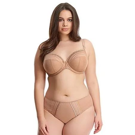 Elomi Matilda Underwire Plunge Bra - Cafe Au Lait