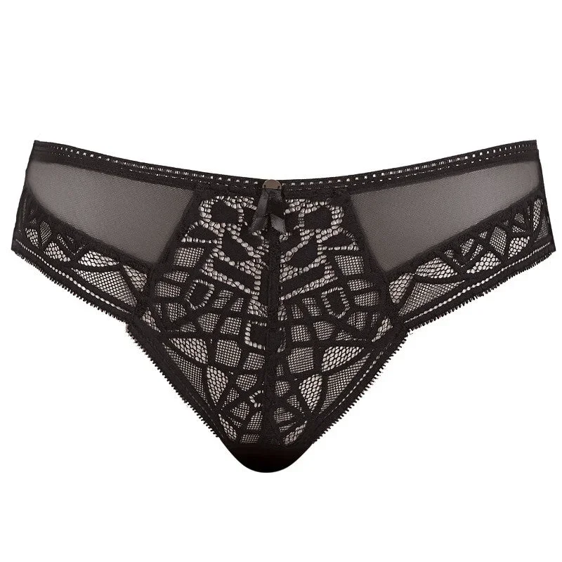 Soiree Lace Black Brief - Freya