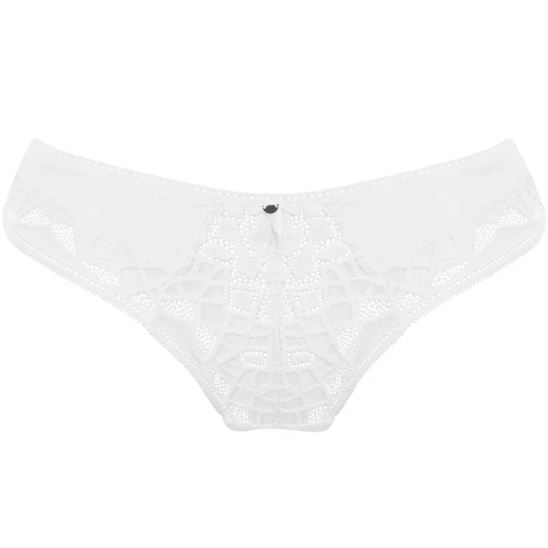 Soiree Lace White Brief - Freya