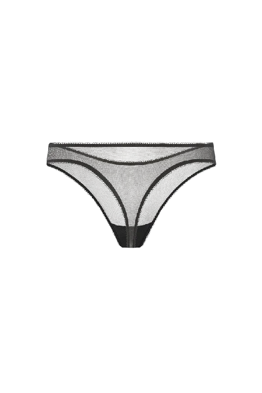 G-string panty made of premium tulle (022711)