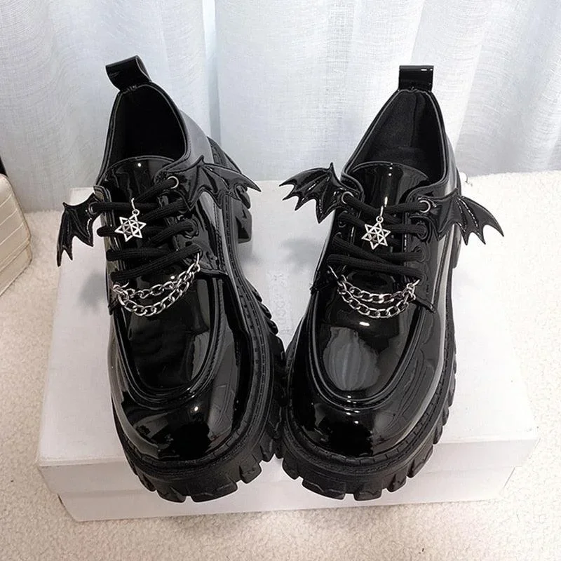 Gothic Lolita School Pumps