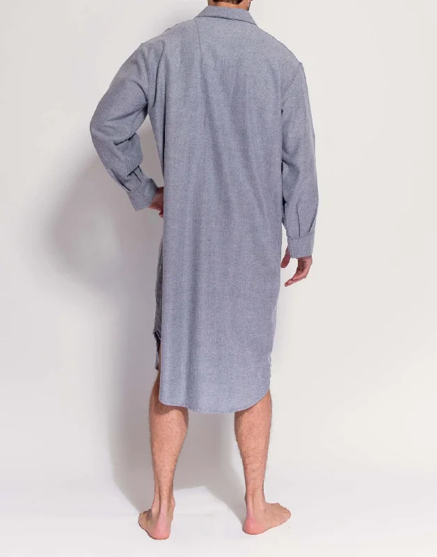 mens-ash-grey-herringbone-nightshirt