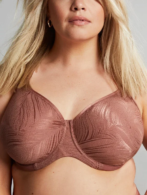 Panache Sculptresse Illuminate Burlwood Tan Unlined Seamless Bra 10701