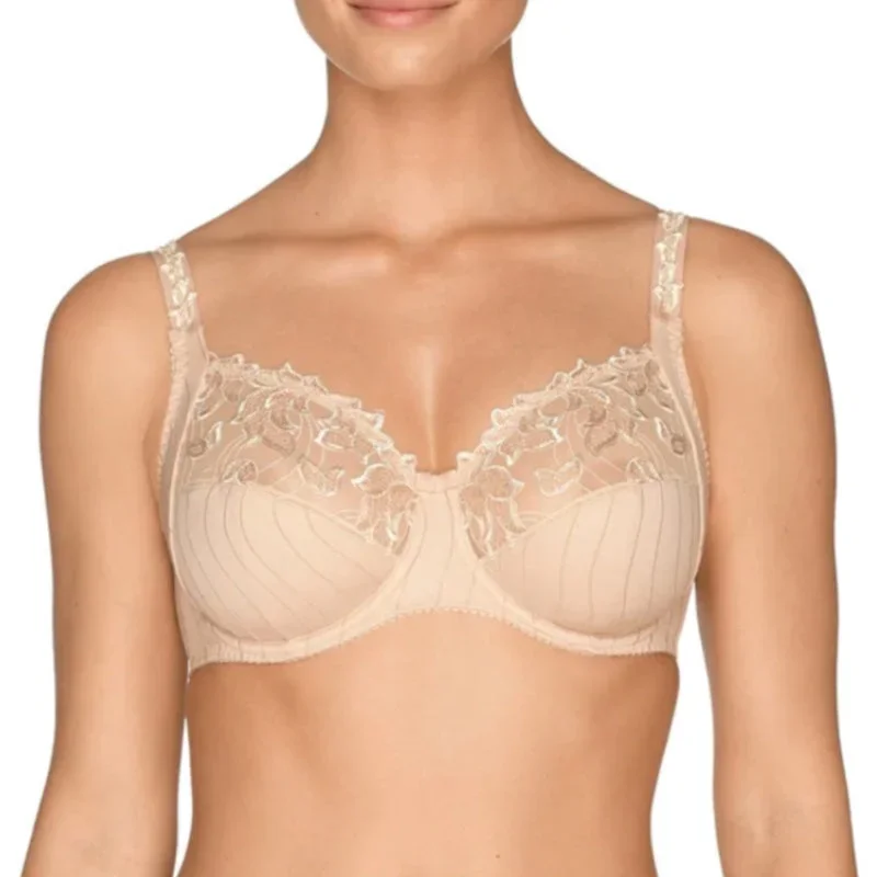 Prima Donna Deauville Underwire Bra - D & E Cup - Cafe