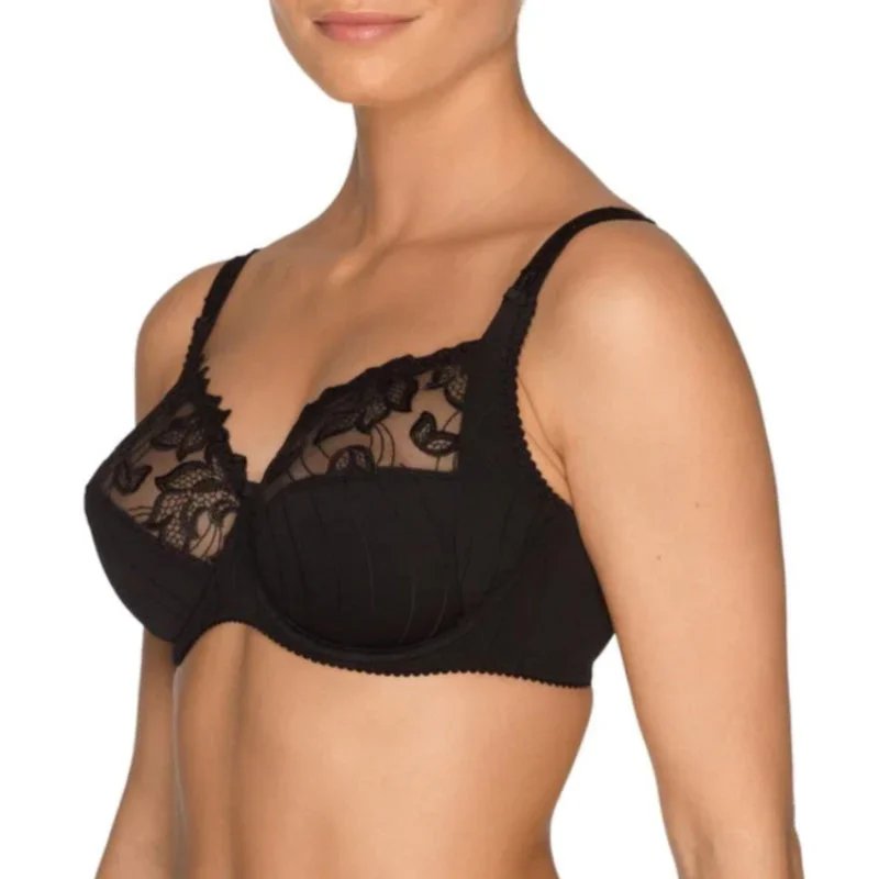 Prima Donna Deauville Underwire Bra - F, G, H Cup - Black