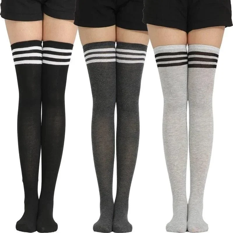 school-uniform-thigh-high-striped-sock-collection