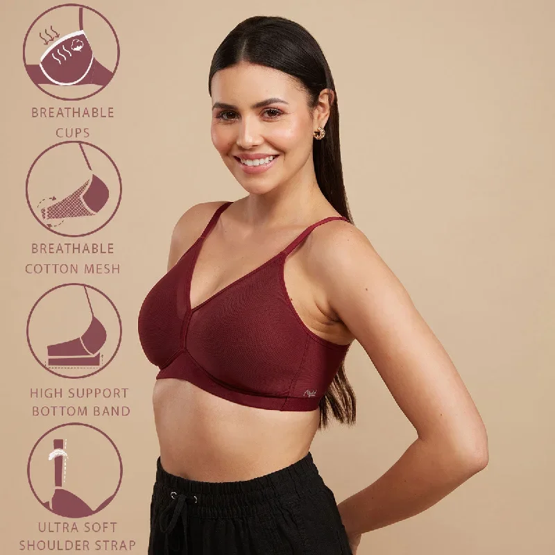 ultimate-breathe-triangle-t-shirt-bra-nyb226-maroon