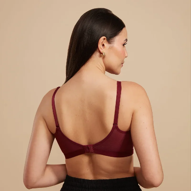 ultimate-breathe-triangle-t-shirt-bra-nyb226-maroon