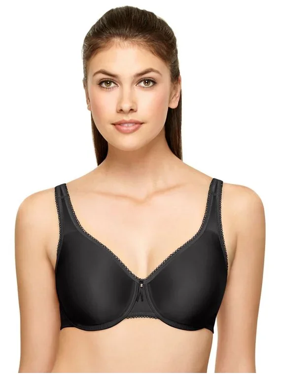 Wacoal Basic Beauty Full Figure Seamless Bra - Black